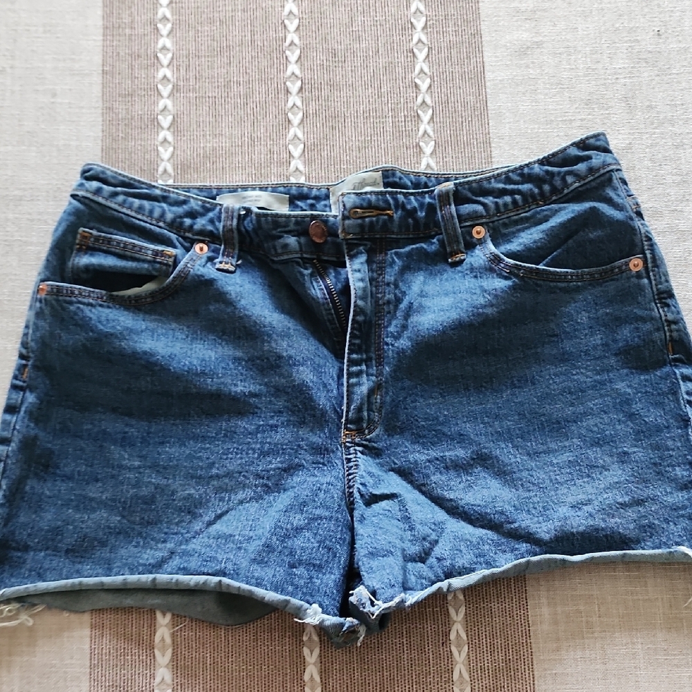 Classic Blue Denim Women's Shorts